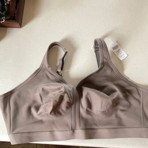 NWT wireless unlined bra size 44DD Mochaccino color